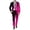 Hot Pink, variant on FYEGRE Men's Carnival Suits Mens Carnival 3D Digital Printed Lightweight Business Suit Set Contemporary Formal Jacket and Trousers Ensemble Hot Pink M