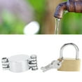 thumbnail image 4 of Faucet Lock System, Helps Prevent Water  Brass Effectively Prevent Water Save Water Water Faucet Lock  For Houses For Vacant Houses, 4 of 8