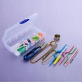 thumbnail image 3 of DIY Knitting Tools Crochet Yarn Hook Stitch Weave Accessories Supplies Case, 3 of 8