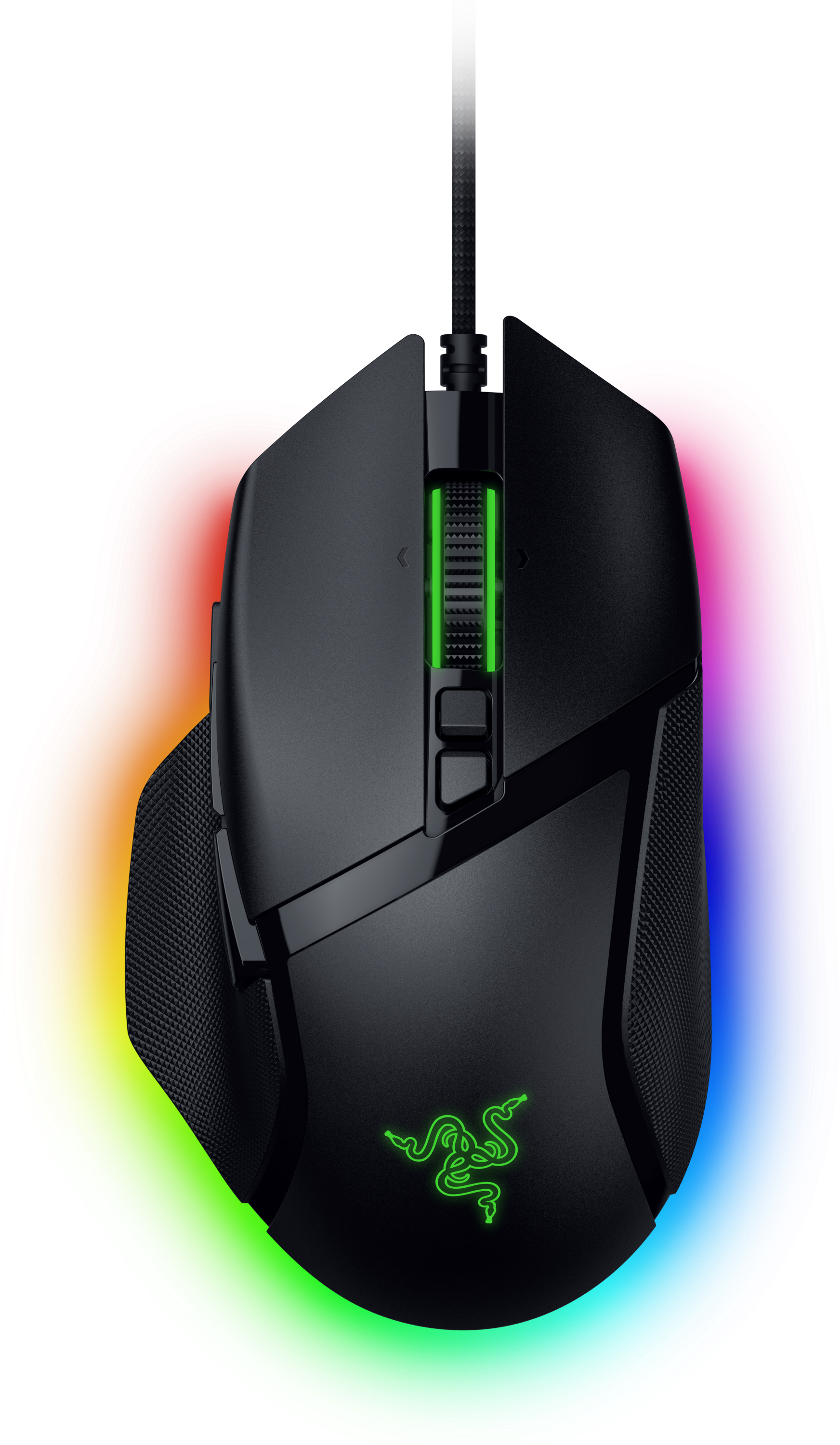 Razer Basilisk V3 35K Customizable Wired Ergonomic Gaming Mouse with Chroma RBG, Black