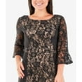 thumbnail image 2 of New York Collective Women's Casual Dresses Black Size X-Large, 2 of 3
