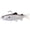 White, variant on Soft Fishing Tackle Jig Head Trout Design with Hooks for Freshwater and Saltwater Fishing 4.7 Inches Red