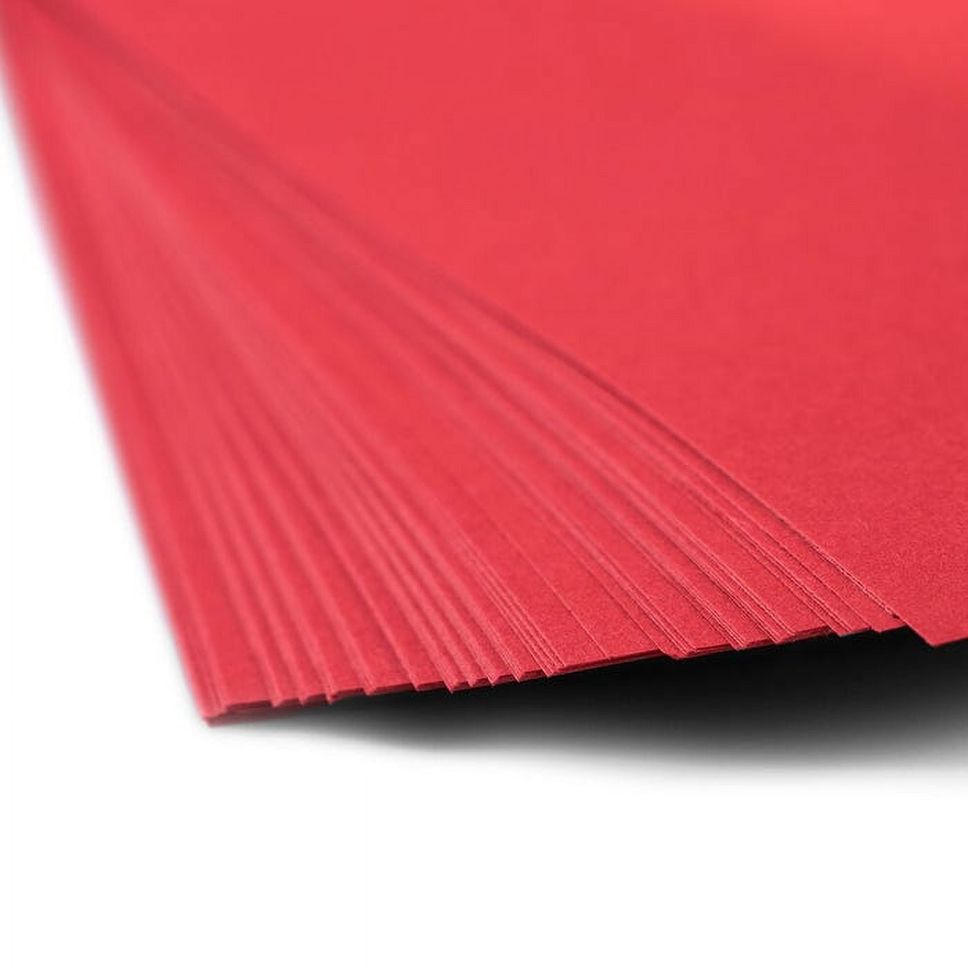 JAM Paper Solid Colors, 8 1/2 x 11, Ruby Red, 32lb, 200 per Pack