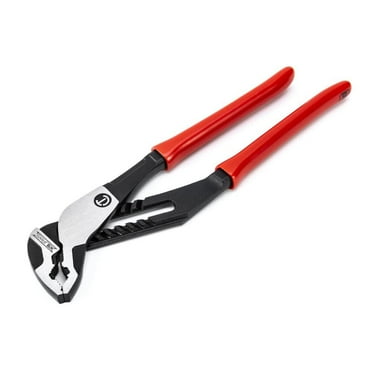CRESCENT - Plier, 10", V Jaw, T&G, Dipped Handle RTZ210V