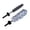 Blue, variant on Long Handle Microfiber Wheel Brush, Soft Bristle Rim Cleaner, Detailing Tool for Car Wheels, Tires, Rims, No-Scratch, Washable, Multipurpose - 15.75"