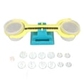 thumbnail image 2 of Students Balance Scale, Easy Assembly Educational Plastic Double Bucket Balance Portable Wearable  for Measurement Teaching for Home, 2 of 7
