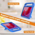 thumbnail image 3 of Blue EVA Tablet Cover with Hand Grip and Kickstand for 10-Inch Tablets, 3 of 5