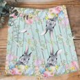 thumbnail image 4 of Easter Kitchen Towels Set of 3, Water Absorbent Dish Towel, Farmhouse Spring Rabbit Eggs Flowers Leaf Wood Decorative Hand Towels - Quick Drying Cloth for Cooking Baking, 18x28 Inch, 4 of 8
