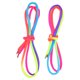 thumbnail image 1 of 1 par de cordones gruesos redondos de arcoíris, cordones coloridos para zapatillas deportivas de moda, 1 of 7