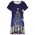 thumbnail image 3 of Nutcracker Christmas Special Sundress Short Sleeve Dress Summer Women Clothes Dress for Women Dresses, 3 of 7