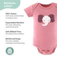 thumbnail image 3 of The Peanutshell Baby Girl Bodysuits, 7-Pack, Rainbow Safari, 3 of 8