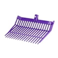 thumbnail image 4 of Cabezal de repuesto para horquilla de estiércol. Herramienta de jardinería robusta con púas anguladas. Rastrillo para estiércol de caballo para jardin Púrpura, 4 of 9