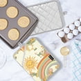 thumbnail image 5 of Yayeee Pot Holders Kitchen Heat Resistant with Pocket 7"x9.8" Cotton Oven Cooking Hot Pads, Beige Clouds, 5 of 7