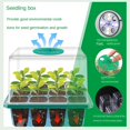 thumbnail image 2 of Kit With Grow Light And Humidity Dome, 5-pack 60 Cell Plant Seedling Tray, Reusable Plastic Germination Tray For Indoor Gardening Seed Grow Starting, 2 of 5