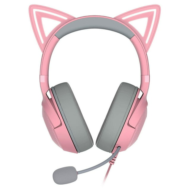 Razer Kraken Kitty V2 - Casque filaire RGB avec oreilles de chat