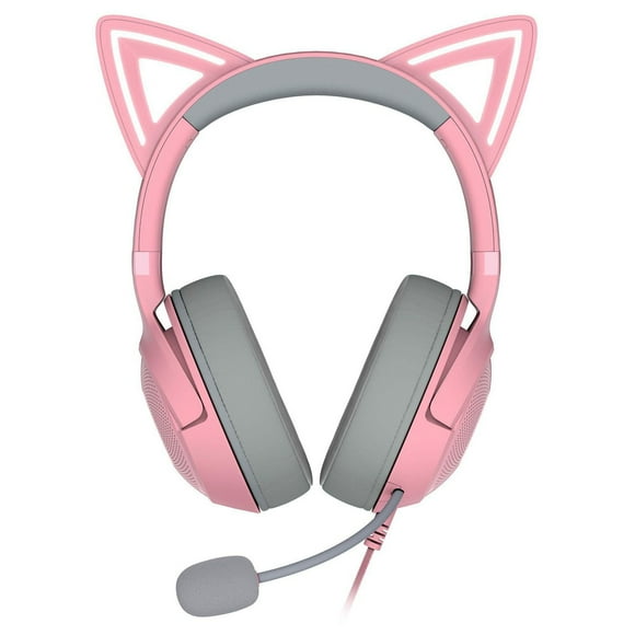 Razer Kraken Kitty V2 - Casque filaire RGB avec oreilles de chat