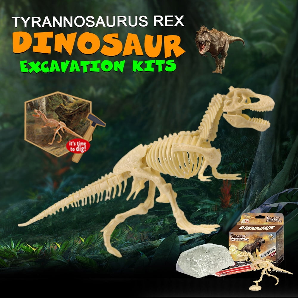 dig a dinosaur skeleton tyrannosaurus rex