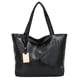thumbnail image 1 of Women's Handbags Lady's Top Handle Handbag Zipper Crocodile Print Tote Shoulder Bag(Black) Ref: 4022, 1 of 2