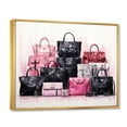 thumbnail image 2 of Designart "Designer Bags All I Need II" Fashion Floater Framed Wall Art Print, 2 of 7