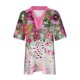 thumbnail image 5 of Fiudx Ropa de Mujer Blusas Estampadas de Moda para Mujer, Camiseta de Manga Corta, Top con Cuello Vuelto, 5 of 5