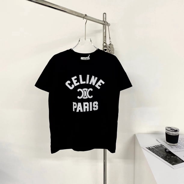 Camiseta Casual CELINE De Moda Para Mujer Gao Jiahui unisex