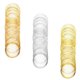 thumbnail image 1 of Alambre de Memoria de 300 Bucles para Hacer Pulseras y Brazaletes, Alambre de Memoria para Joyería, Alambre de Acero con Memoria para Abalorios, 1 of 5