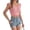 hgg196-Pink, variant on Ruffle Trim Tank Tops for Women Textured Knit Slim Fitted Cami Crop Tops Sleeveless Summer Going Out Sweater Tops