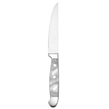 Oneida B907KSSA Crest Pearl 1-Piece Steak Knife - Dozen