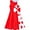 Canada Flag, variant on Girls Dress American Flag National Day Party Dress 10 Years