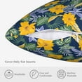 thumbnail image 5 of ZICANCN Cartoon Daisy Yellow Throw Pillow Covers, Bed Couch Sofa Knit Decorative Pillow Covers for Living Room Farmhouse, 18"x18", 5 of 8
