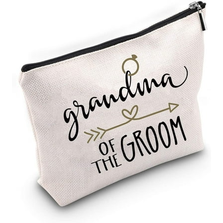 Dear Grandma Grandmother Gift Groom Grandma Gift Grandma of The Groom Makeup Bag Perfect Wedding Dinner Gift
