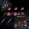 thumbnail image 4 of vlrwzc Darts Case Darts Wallet PU Darts Holder Holds 6 Fully Assembled Darts Dart Storage Case Compact Practical Holder For Dart Related Accessories, 4 of 7