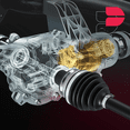 thumbnail image 2 of BDFHYK NCV69046 CV Axle Shaft Assembly Front Left Compatible with Compatible with Toyota Camry 2012-2017, 2 of 3