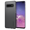 thumbnail image 1 of Funda Thin fit Spigen para Samsung Galaxy S10 Plus Graphite Gray, 1 of 2