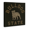 thumbnail image 4 of Stupell Industries Vintage Bulldog State Novelty & Humor Painting Wrapped Canvas Art Print Wall Art, 17 x 17, 4 of 8