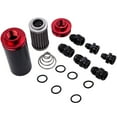 thumbnail image 2 of Universal High Flow Inline Fuel Filter – 10 Micron, Cleanable, AN6 AN8 AN10 Adapter Compatible 2 of 4