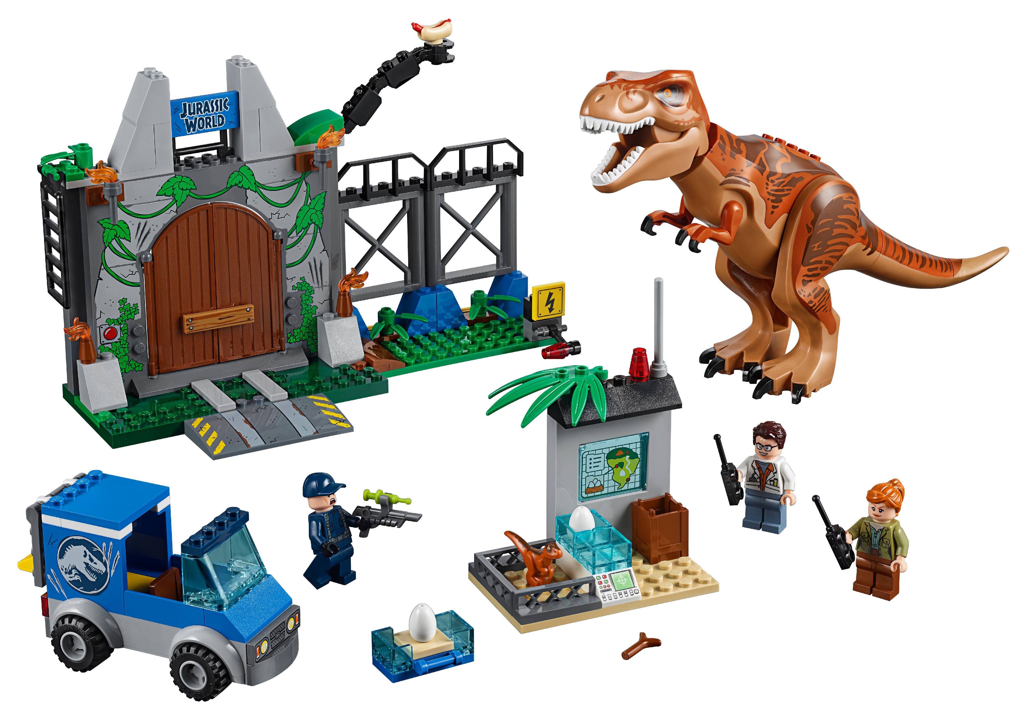 LEGO Juniors Jurassic World T. Rex Breakout 10758 (150 Pieces) - image 2 of 6