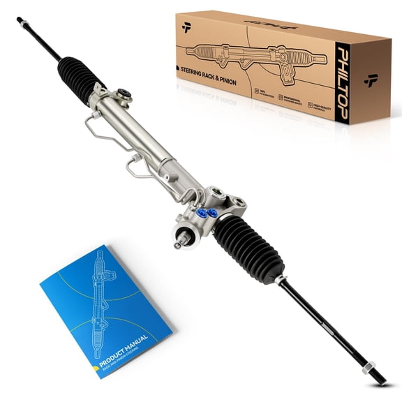 PHILTOP Hydraulic Power Steering Rack and Pinion for 2006 2007 2008 2009 2010 2011 Lucerne 3.8/3.9L Replace# 22-1032