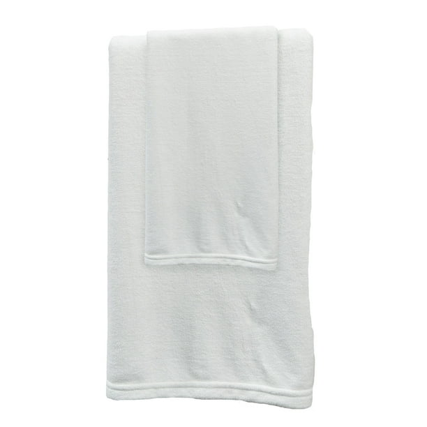 Toalla Tulum TESSO HOME Medio baño blanca 56 x 140 cm