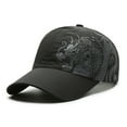 thumbnail image 2 of Hats for Women Unisex Foldable UPF 50+ Sun Quick Dry Chinese Style Dragon Print Baseball Cap Portable Hat, 2 of 8