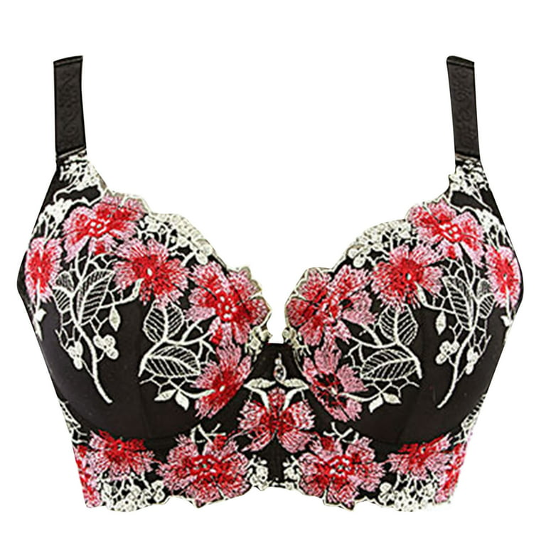 Push up Bra Sexy Lingerie for Women Woman's Fashion Embroidery