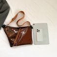 thumbnail image 2 of Bolsa De Pecho Bolsa de mensajero de PVC Correa ajustable Bolsa de cintura transparente Compras al aire libre Senderismo Sywqhk Para Estrenar, 2 of 9