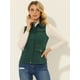 thumbnail image 2 of Chaqueta con Cremallera Allegra K Anorak Utility Chaleco Mujer Verde Oscuro XS, 2 of 5