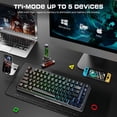 thumbnail image 4 of Teclado Mecánico Inalámbrico Redragon K713 RGB de 82 Teclas, 4 of 8