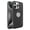 Black, variant on Case For IPhone 16/16 Plus/16 Pro/16 Pro Max, Slim Wireless Charging Leather Cover Lightweight Shockproof Shell Carbon Fiber Electroplated Case