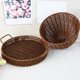 thumbnail image 4 of TABLETREANDS Cesta Decorativa De Rattan Para Y Pan Con Ideal Para Uso En Hogar, 4 of 8