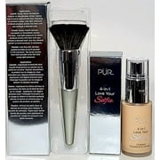 PUR 4-in-1 Love Your Selfie Foundation and Brush Set, Light Pink 4