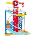 thumbnail image 3 of Marvel Spidey and His Amazing Friends Construction Zone Chaos Track Set - 2-Foot High Dual Race Track with Zip Line, Play Zones, and Exclusive Vehicles, 3 of 9