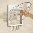 thumbnail image 3 of 2Pcs Pot Lid Holder under $5! Yrmaups Wall Mounted Pot Lid Rack, No Drill Kitchen Storage Organizer, Multi Layer Cutting Board Holder, Space Saving Pot Cover Stand, 3 of 9