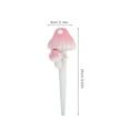 thumbnail image 2 of OHOIOLLA De Jardín Resina Con Setas Luminiscentes Rosa Para Macetas Y Exteriores, 2 of 8
